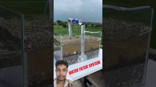 water filter system school project shortsdiy shortfddereelsexperimentcrazyxyz [upl. by Aiyram]