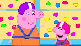 Corrida de escalada da Peppa e da Mamãe Pig  Contos da Peppa Pig [upl. by Huberto502]