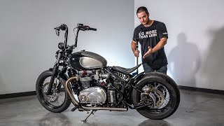 Triumph Bonneville Bobber  A Factory Bobber [upl. by Rachelle]