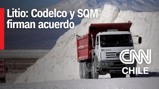 Codelco y SQM firman acuerdo que deja fuera a Ponce Lerou del directorio [upl. by Aninaig]