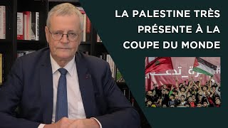 La Palestine très présente à la Coupe du Monde [upl. by Tlevesoor]