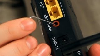 How to Reset a Router  Internet Setup [upl. by Anesuza]