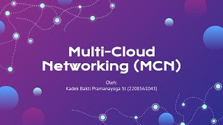 Multi Cloud Networking  Network Technology [upl. by Keverne757]