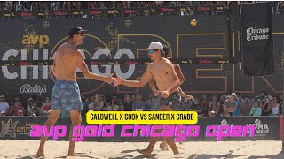 AVP Gold Series 2023  Chicago Open  Cook x Caldwell vs Crabb x Sander [upl. by Brigida]