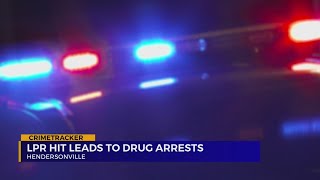 License plate reader hit leads to drug arrests in Hendersonville [upl. by Harod386]