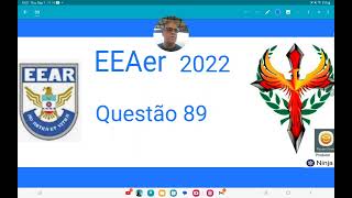 EEAer 2022 questão 89 Os satélites geoestacionários realizam MCU Movimento Circular Uniforme com [upl. by Esinad]