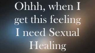 Marvin Gaye  Sexual Healing lyrics [upl. by Mosira673]