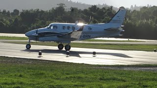 Beechcraft King Air C90GTx Decolagem em Angra dos Reis RJ [upl. by Eenaffit]