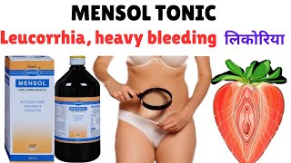 Mensol tonic 💊 Mensol syrup [upl. by Marlette]