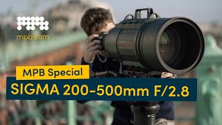 A Closer Look At The Sigma 200  500mm f28  MPB [upl. by Alburga]