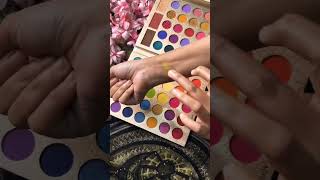 all in 1 eyeshadow palette 👍pretty all set 😍shortvideo eyeshadow palette puja [upl. by Inanaup]