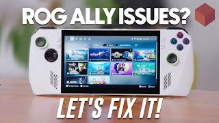 ROG Ally Issues After Update Heres the FIX [upl. by Yrennalf]