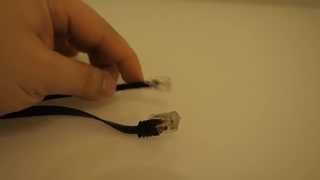 Converting Ethernet to Telephone Jack RJ45 to RJ11 [upl. by Arlee]