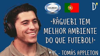 45 TOMÁS APPLETON  Râguebi Mundial 2023 Erro Liderança Masculinidade CDUL [upl. by Llewon]