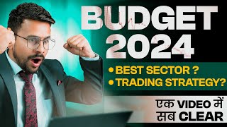 Interim BUDGET 2024 Key Sectors in Stock Investing amp TRADING Strategy  Bank Nifty in Share Market [upl. by Shelbi]