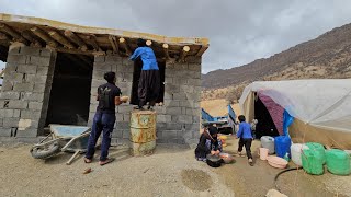 Braving the Elements Omid and His Brothers Struggle and Strength in a Nomadic Hut [upl. by Januisz]