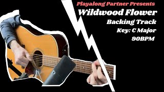 Wildwood Flower  Backing Track  Key of C  90BPM fiddle guitar mandolin banjo bluegrass [upl. by Ybbor]