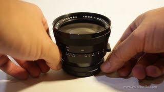 HOW TO USE ANAMORPHIC LENSES amp CLAMPS ON DSLRs amp OTHER CAMERAS TUTORIAL [upl. by Alica]