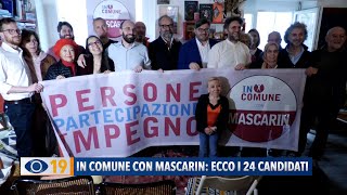 quotIn Comunequot con Mascarin ecco i 24 candidati [upl. by Malia]