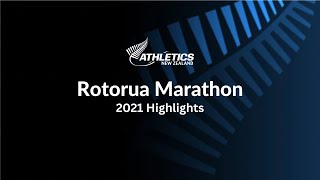 2021 Rotorua Marathon  Highlights [upl. by Ecnerol]