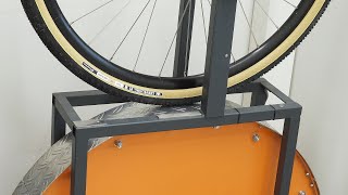 Panaracer GravelKing X1 R Rolling Resistance Test spin up video [upl. by Chaudoin]