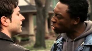 The Sopranos AJ and friends beat up black guy [upl. by Nednerb980]