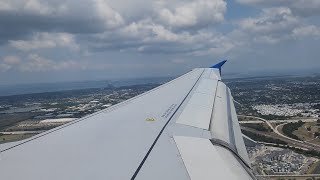 Allegiant A320 Landing  St PeteClearwater FL KPIE [upl. by Eadrahs]