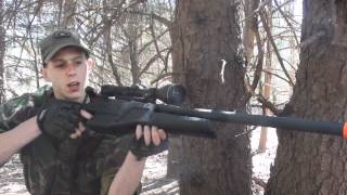 King Arms Blaser R93 Airsoft Sniper Rifle Review [upl. by Box251]