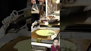 Japanese pancake sweet meal for tonight remixshorts food streetfood satisfying [upl. by Ojok]