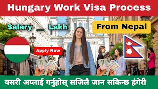 Hungary Work Visa Process From Nepal  How To Apply Hungry Work Visa [upl. by Rutherfurd865]