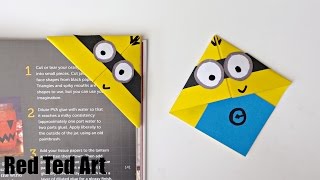 Fun Minion Bookmark Craft [upl. by Bael552]