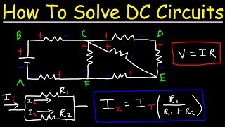 How To Solve Any Resistors In Series and Parallel Combination Circuit Problems in Physics [upl. by Lac650]