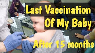 Alhamdulillahs Last Vaccination of my Baby  Shingles Vaccine [upl. by Lunette247]