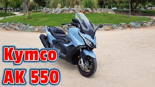 Kymco AK 550 Premium Test RideReview Άνεση Κατανάλωση Επιδόσεις [upl. by Lonyer876]