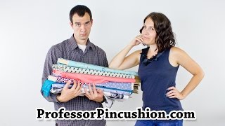 Dear Professor Pincushion  Fabric Store [upl. by Gassman]