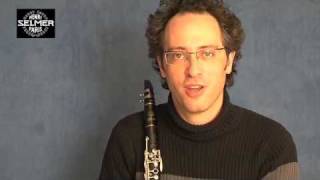 Chen Halevy amp the Selmer Paris quotPrivilegequot clarinet [upl. by Asilanom]