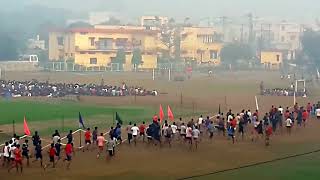 Army Rally Bharti Muzaffarnagar  8 December 2017  Live Running Video  3rd Watch   GD [upl. by Toombs]