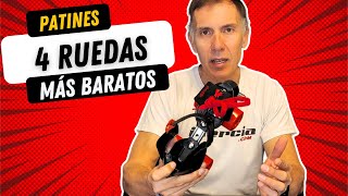 LOS PATINES DE 4 RUEDAS MÁS BARATOS Y DE CALIDAD [upl. by Struve]