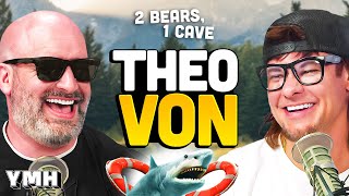 Wildest Shark Attacks w Theo Von  2 Bears 1 Cave Ep 197 [upl. by Xenia]