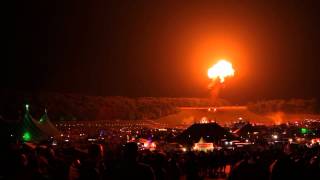 Giant Explosions at Boomtown 2012 OFFICIALITCHY GORILLA PRODUCTIONS [upl. by Eppie]