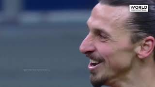 Zlatan Ibrahimovic FIGHT with Lukaku in Milan derby [upl. by Perloff]