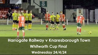 Match Highlights Harrogate Railway v Knaresborough Town [upl. by Anaer]