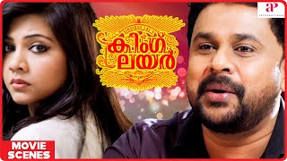 King Liar Malayalam Movie  Dileep  Madonna  Dileep makes a move to meet lal for Madonna [upl. by Neerol195]