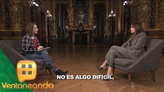 Dakota Johnson y Jamie Dornan en entrevista con La Choco  Ventaneando [upl. by Noramac]