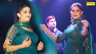 Sapna Dance  Teri Aakhya Ka Kajal I Sapna Chaudhary I Sapna Live performance I Dj Remix I Sonotek [upl. by Kcirdef437]