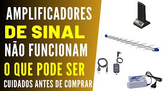 Amplificador de linha para Antena Digital de TV cuidados antes de comprar [upl. by Eiznik980]