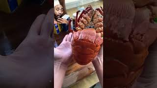 spiny lobster 🦞 seafood spinylobster lobster crab seafoodboil food delicious yummy asmr [upl. by Ohs]