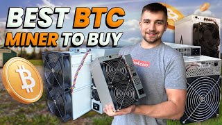 What is the BEST BITCOIN MINER TO BUY in 2024 Bitmain Whatsminer or [upl. by Asiuol]