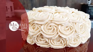 Coconut Cream Frosting For Cakes  How to make coconut cake frosting  Michael Lim [upl. by Hiro]