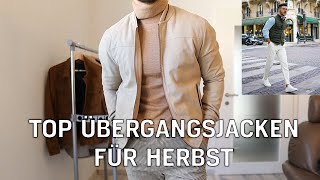 BESTEN HERBST JACKEN  MUST HAVES FÜR MÄNNER  MROKN [upl. by Andie]